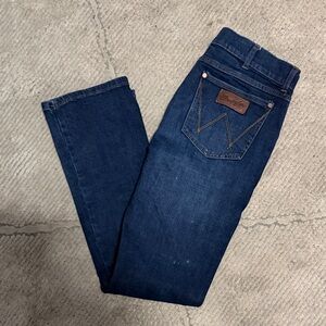 Wrangler Dark Blue Denim Pants